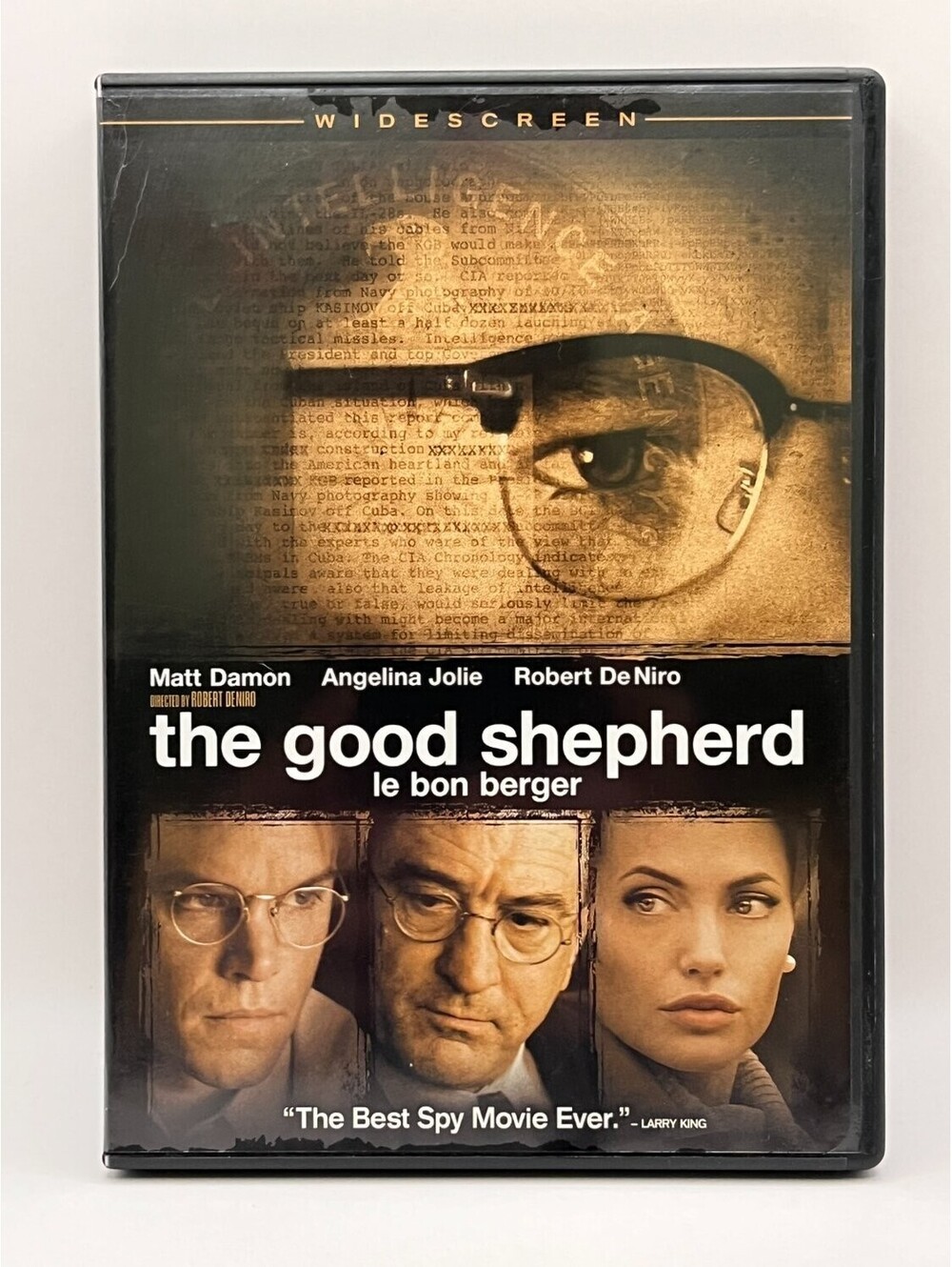 The Good Shepherd DVD Widescreen Matt Damon 2006 Drama Robert De Niro